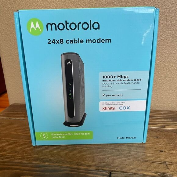 Motorola Cable Modem 24x8 MB7621 - Picture 9 of 11